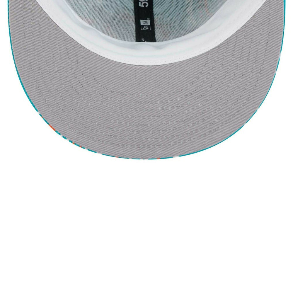 Miami Dolphins New Era Paisley 59FIFTY Fitted Hat