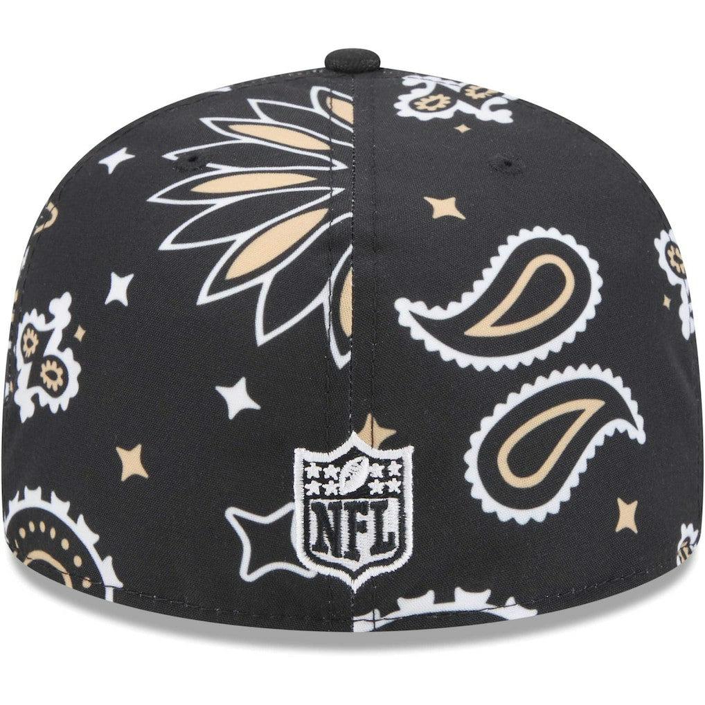 New Orleans Saints New Era Paisley 59FIFTY Fitted Hat