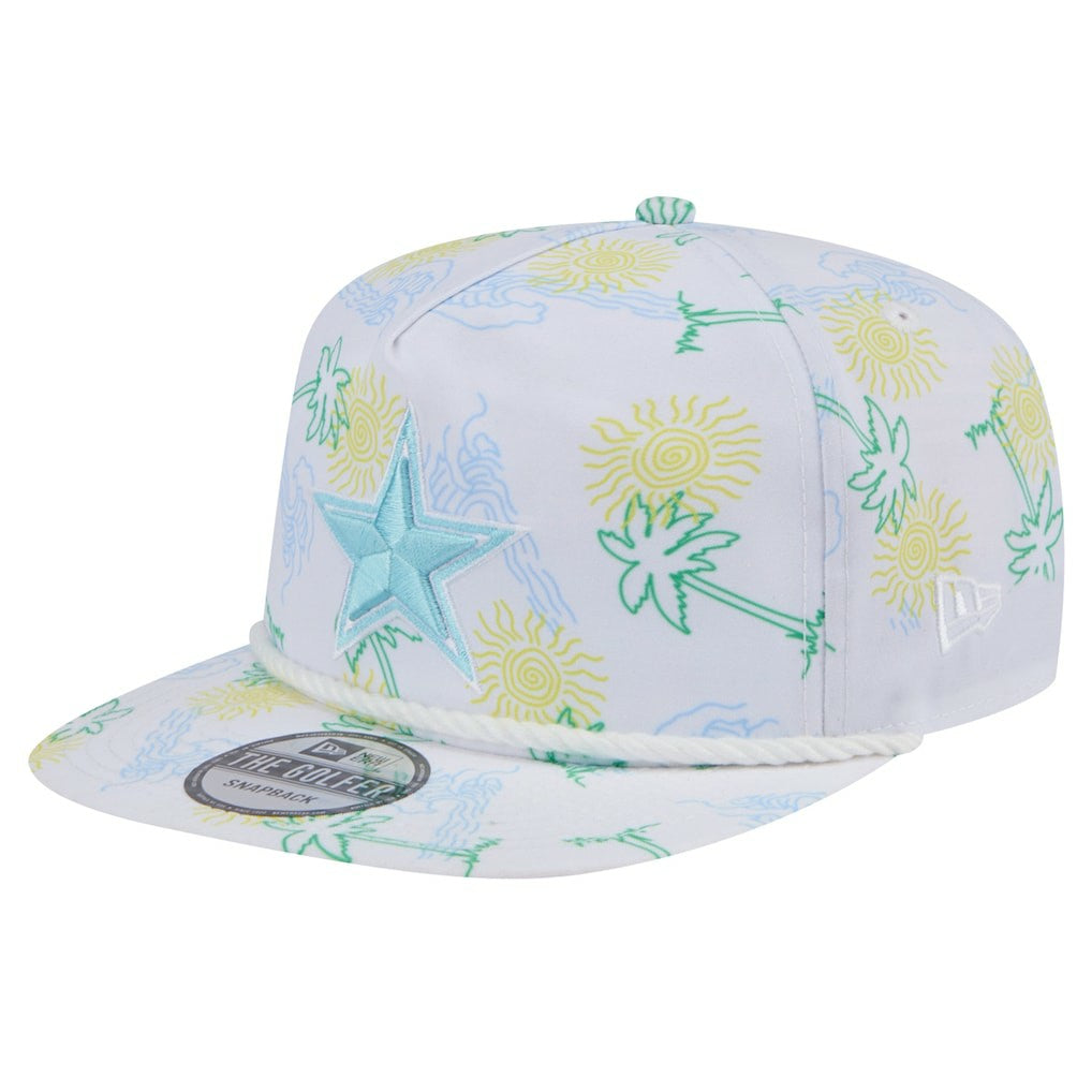 Dallas Cowboys New Era Vacay Golfer Snapback Hat