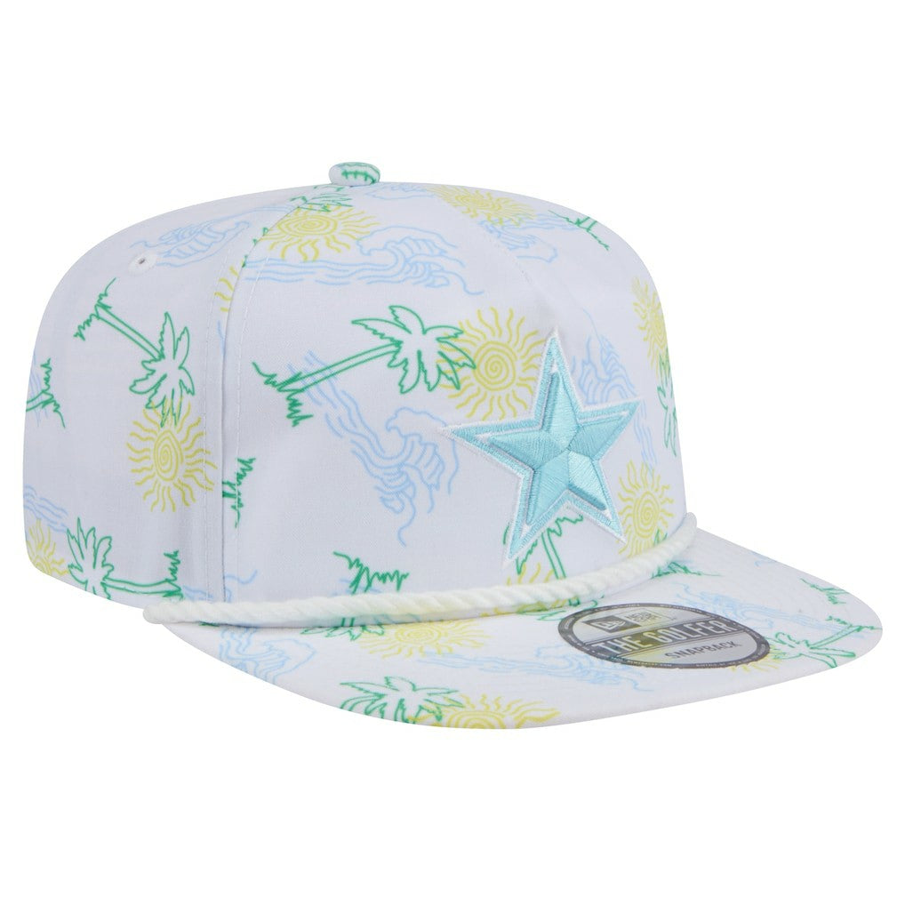 Dallas Cowboys New Era Vacay Golfer Snapback Hat