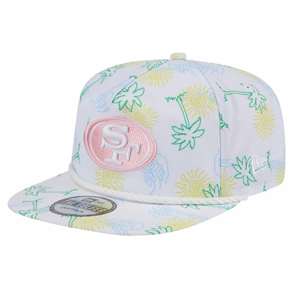 San Francisco 49ers New Era Vacay Golfer Snapback Hat