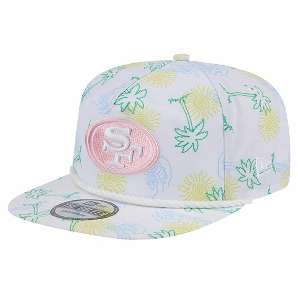 San Francisco 49ers New Era Vacay Golfer Snapback Hat