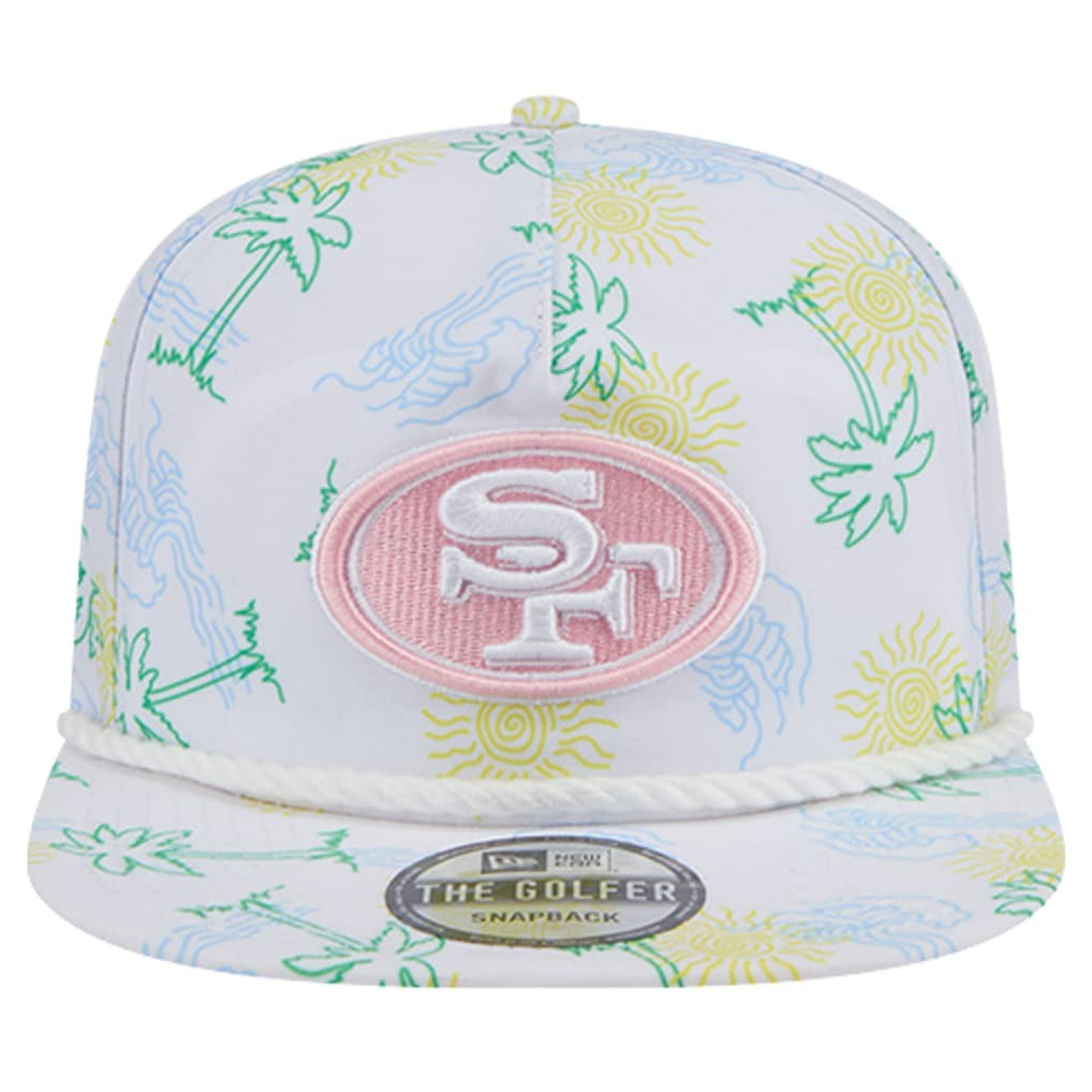 San Francisco 49ers New Era Vacay Golfer Snapback Hat