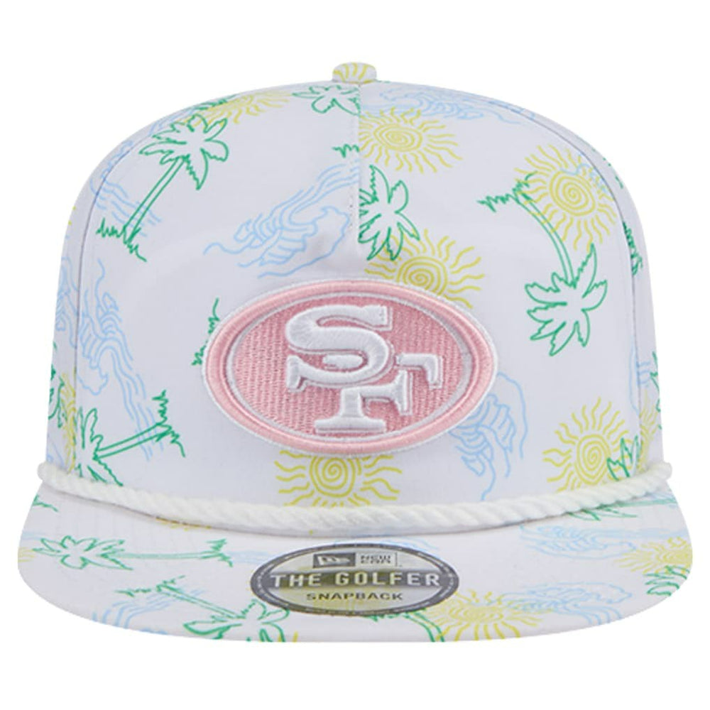 San Francisco 49ers New Era Vacay Golfer Snapback Hat