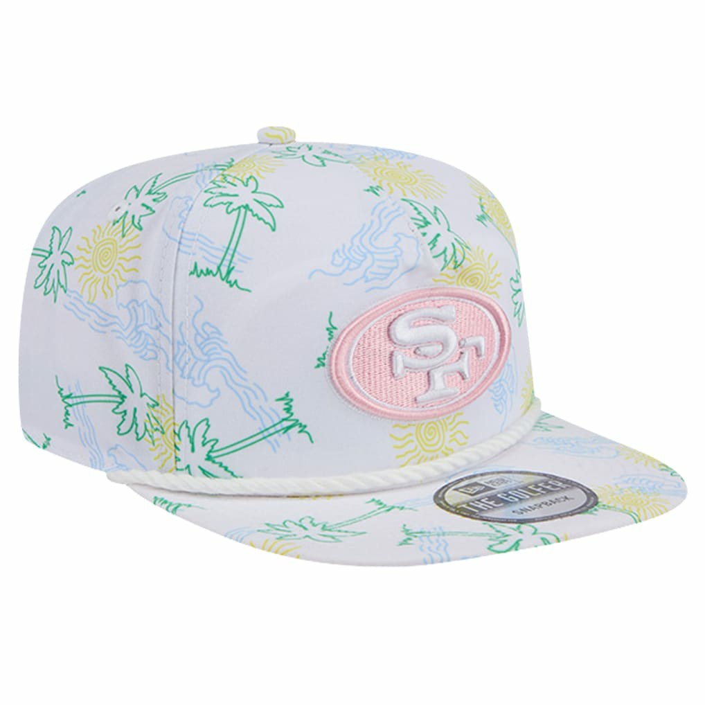 San Francisco 49ers New Era Vacay Golfer Snapback Hat