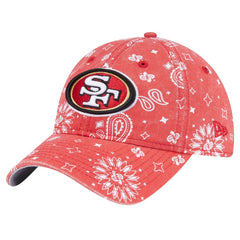 San Francisco 49ers New Era Women's Paisley 9TWENTY Adjustable Hat