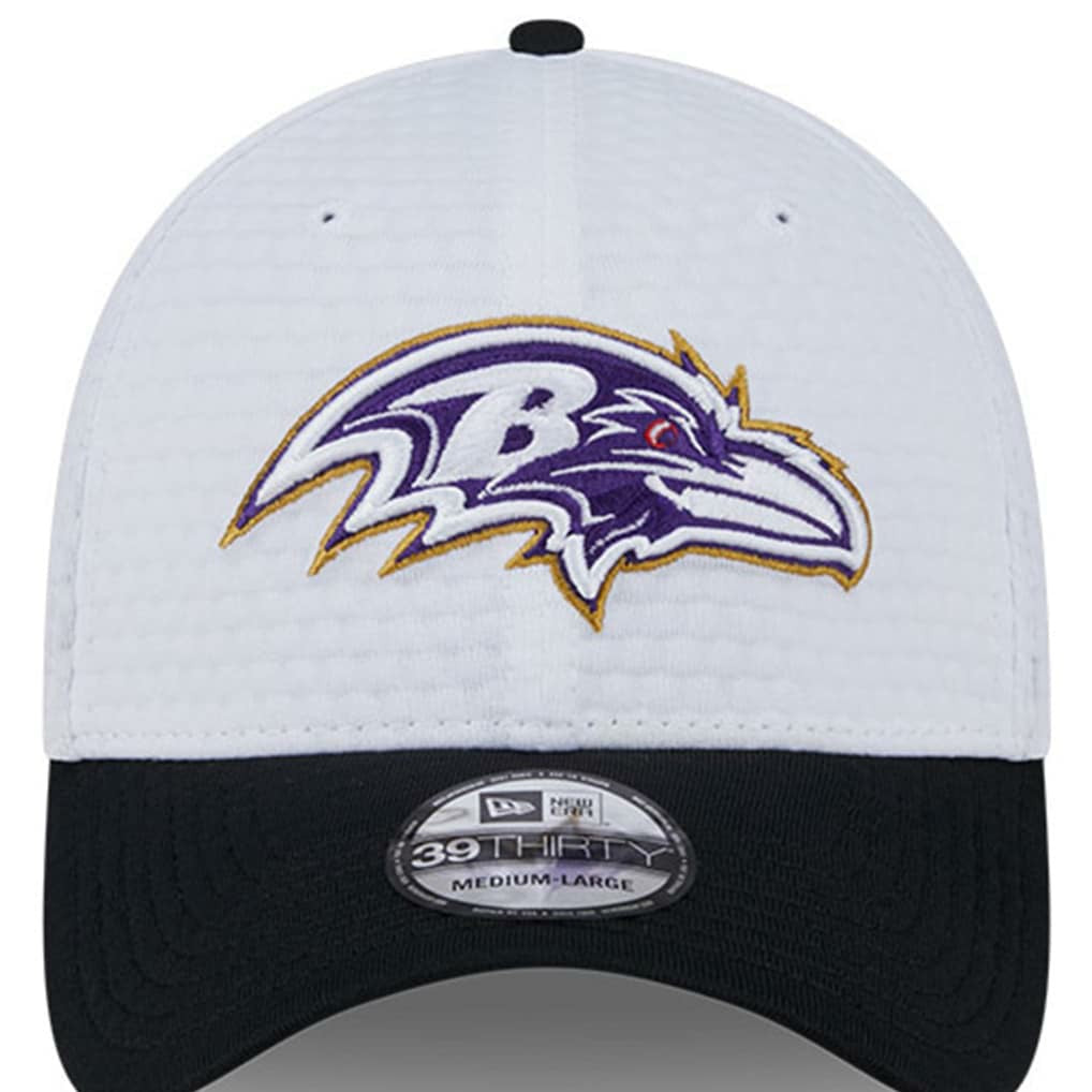 Baltimore Ravens New Era 2024 NFL Training Camp 39THIRTY Flex Hat