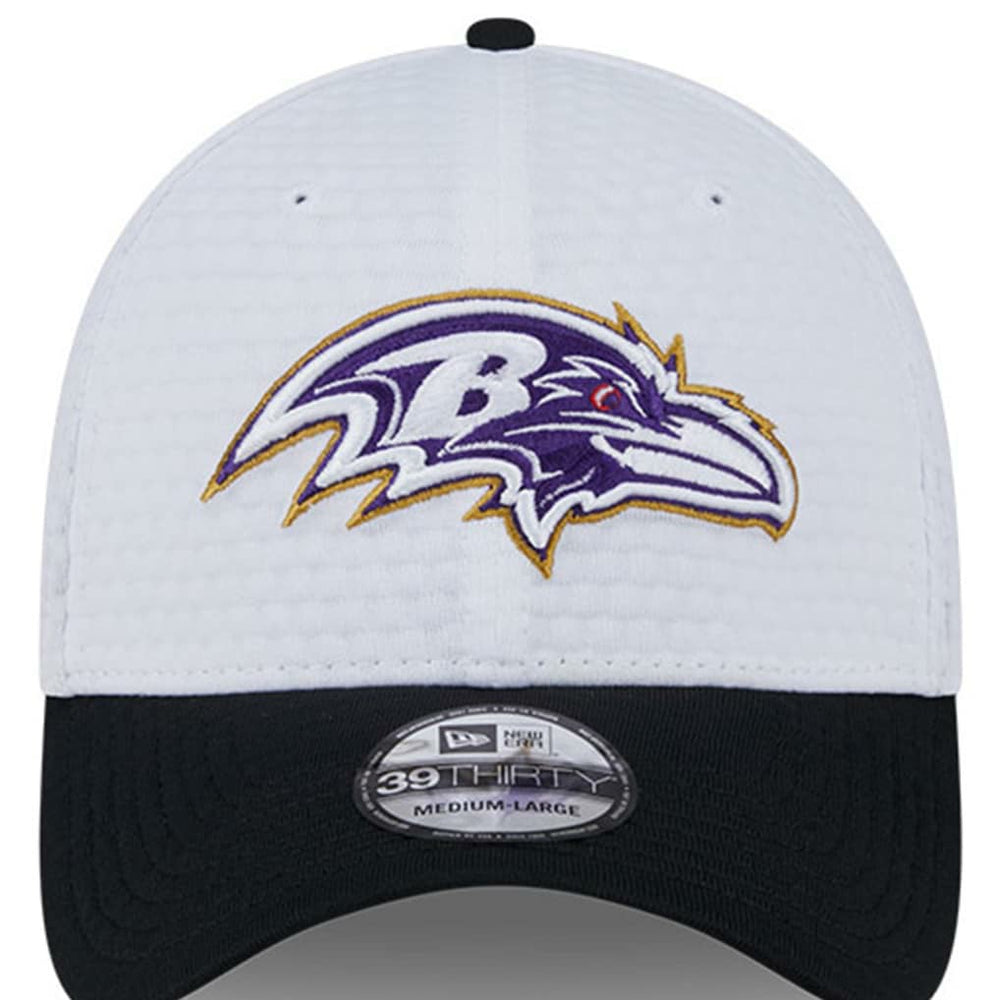 Baltimore Ravens New Era 2024 NFL Training Camp 39THIRTY Flex Hat