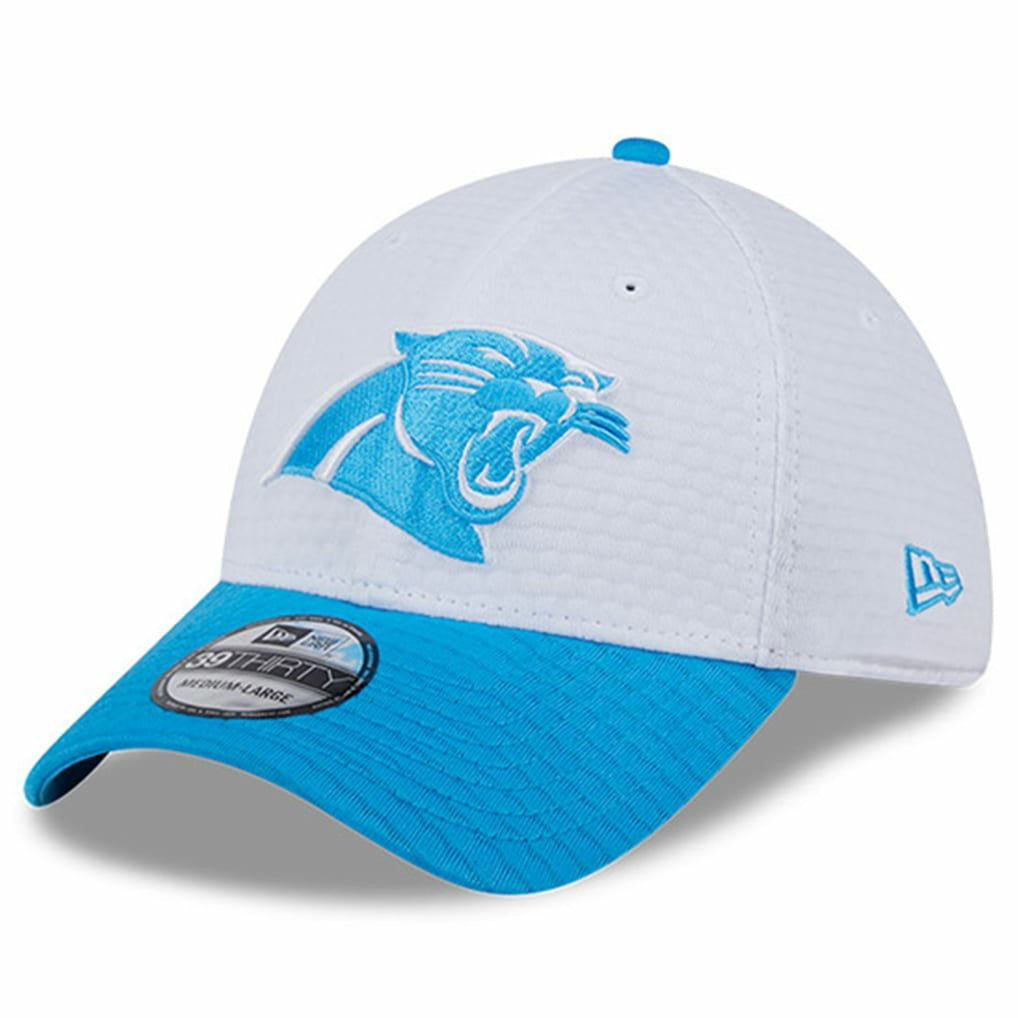 Carolina Panthers New Era 2024 NFL Training Camp 39THIRTY Flex Hat
