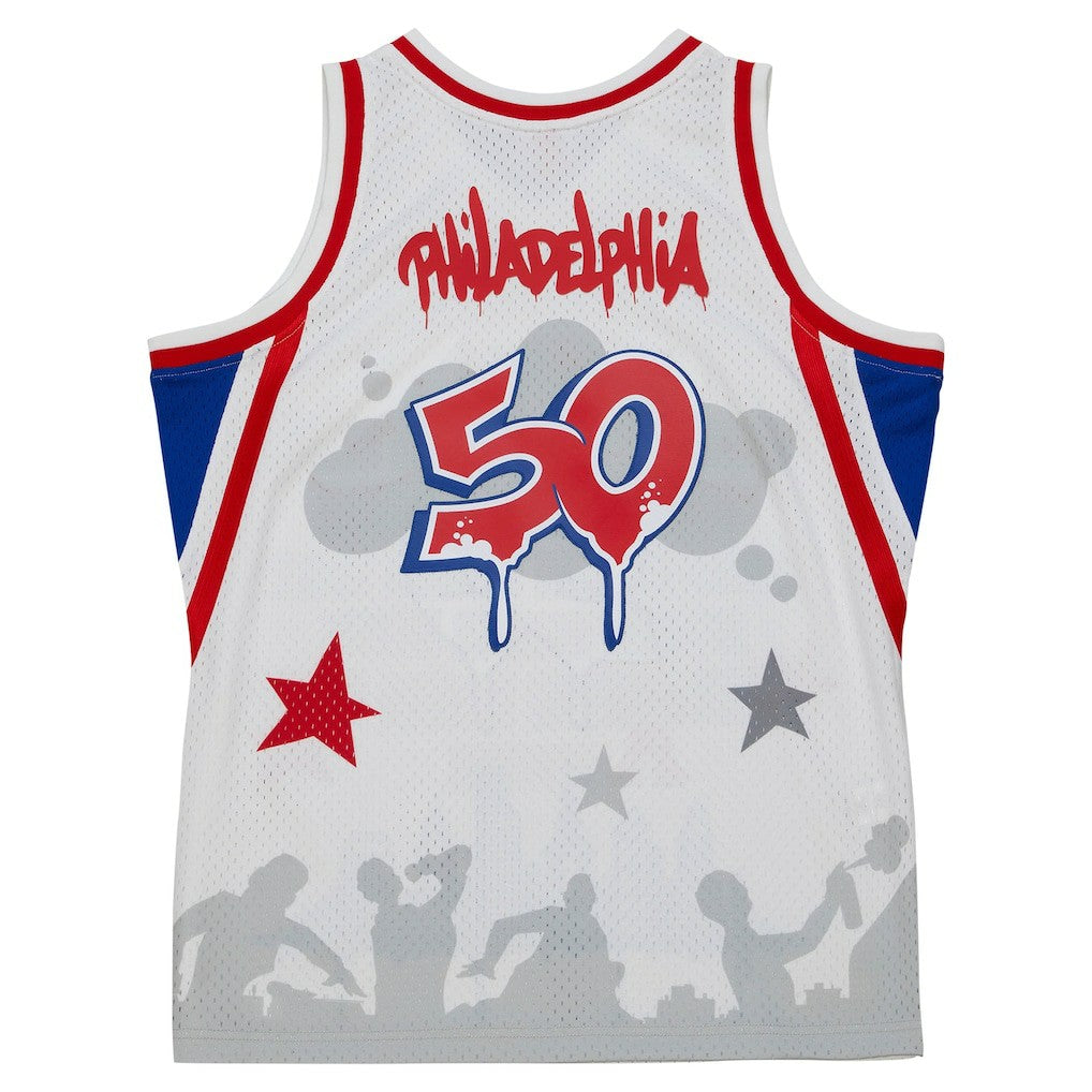 Philadelphia 76ers x Tats Cru Hardwood Classics Fashion Jersey sale Online