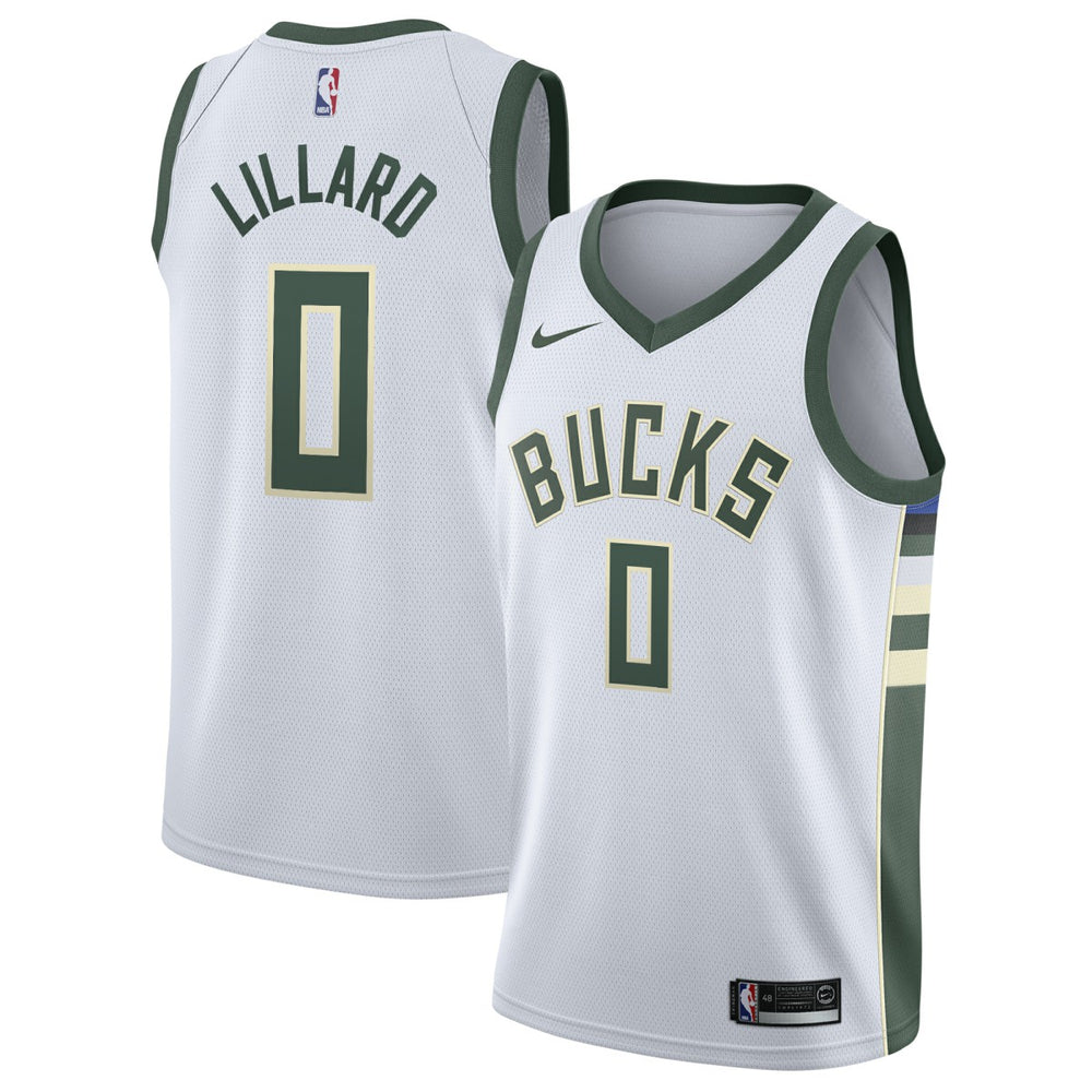 Damian Lillard Milwaukee Bucks Unisex Swingman Player Jersey Discount