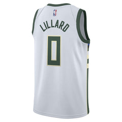 Damian Lillard Milwaukee Bucks Unisex Swingman Player Jersey Discount