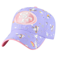 San Francisco 49ers 47 brand '47 Girls Preschool Unicorn Clean Up Adjustable Hat