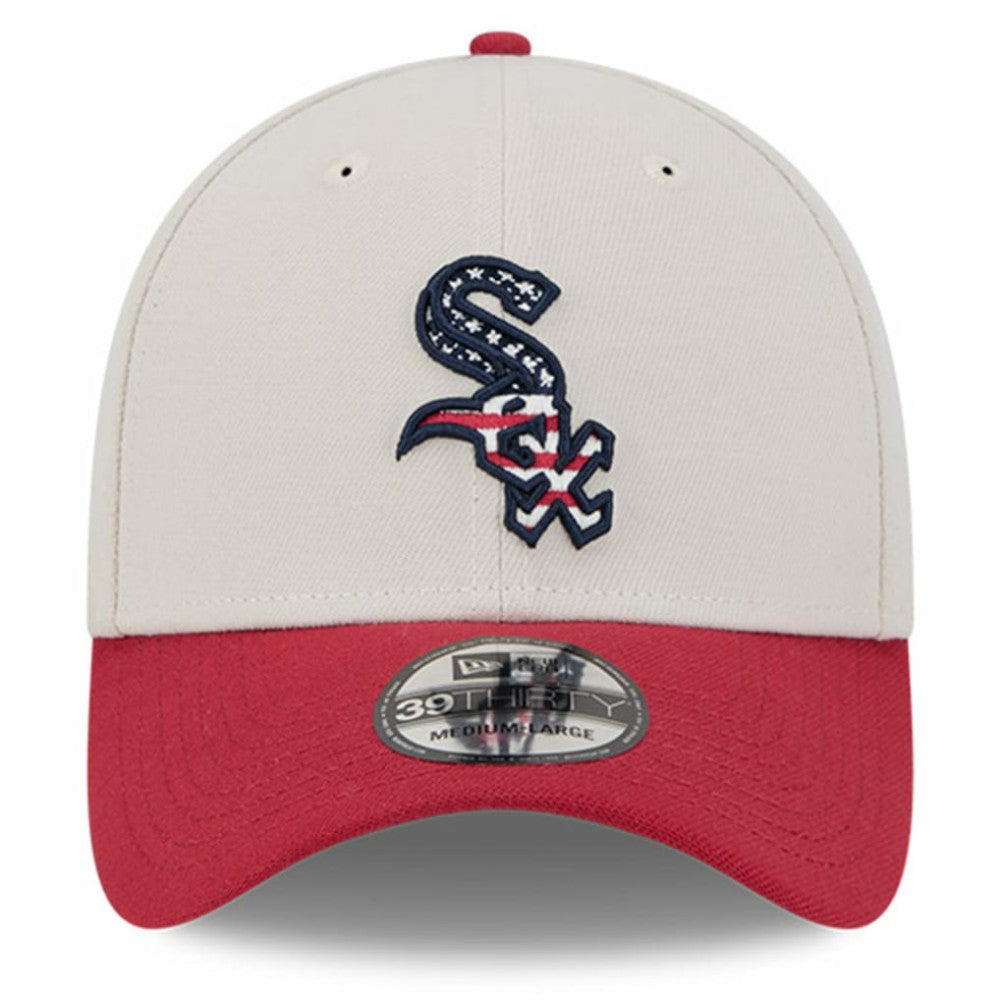 Chicago White Sox New Era 2024 Fourth of July 39THIRTY Flex Hat | MLB Outlet