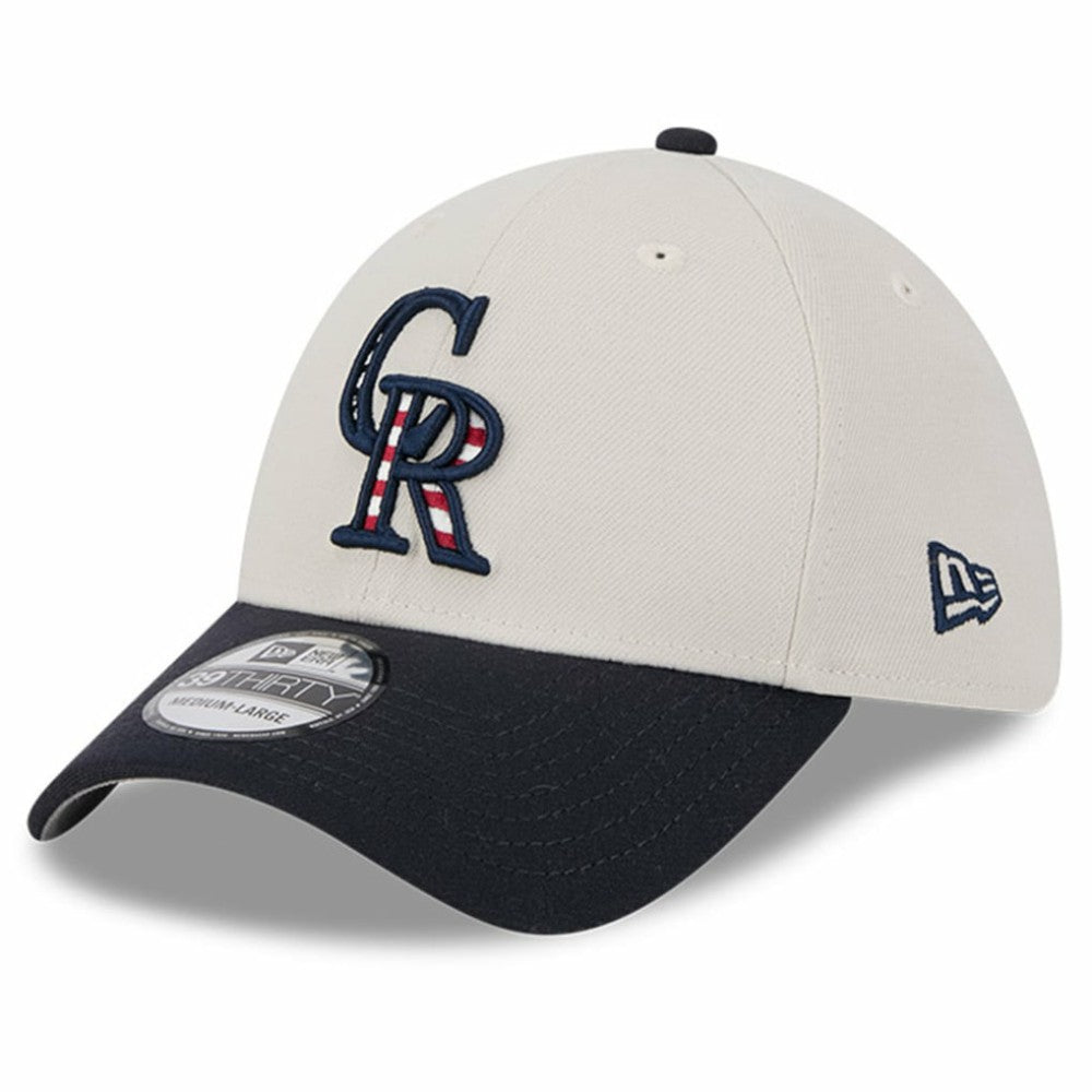 Colorado Rockies New Era 2024 Fourth of July 39THIRTY Flex Hat | MLB US