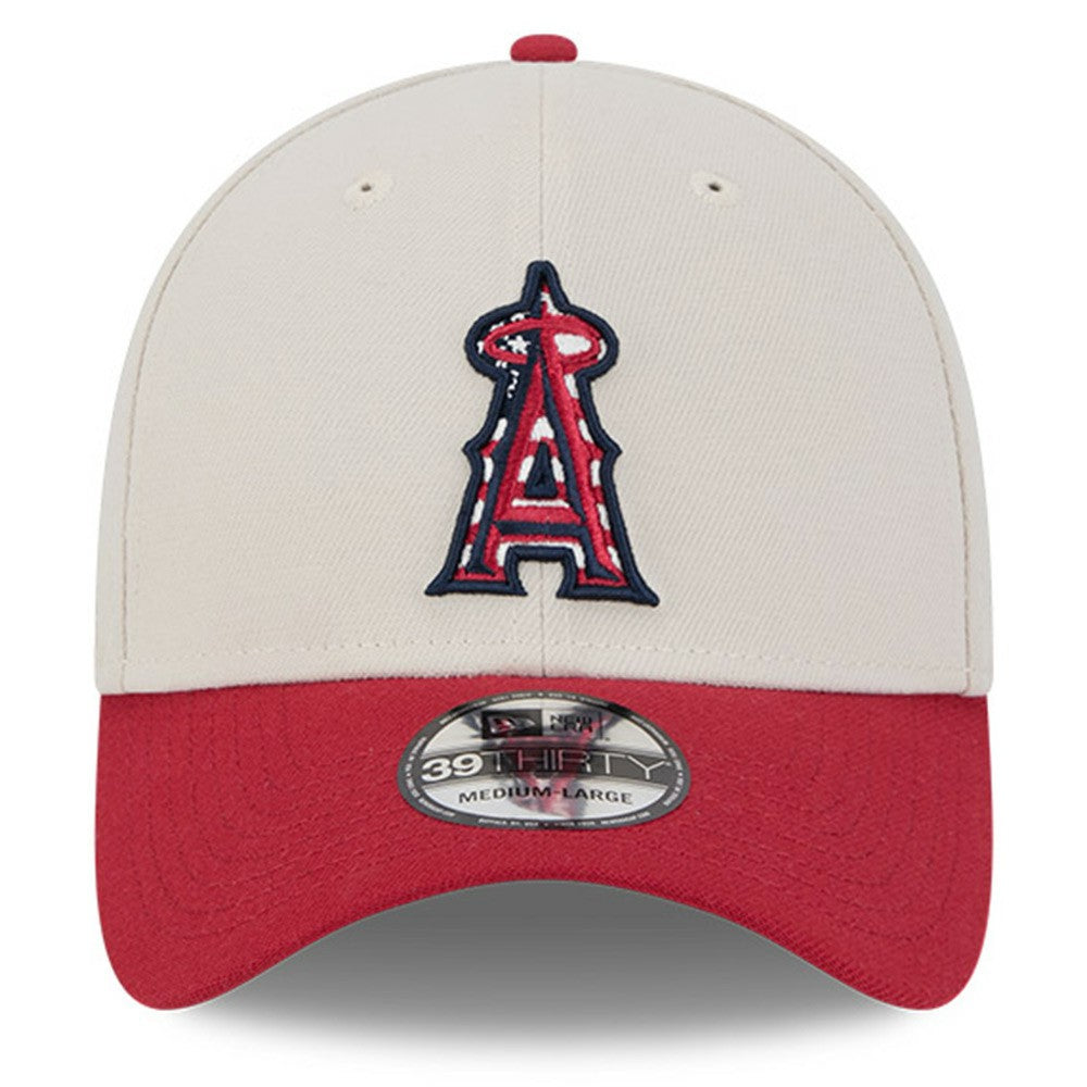 Los Angeles Angels New Era 2024 Fourth of July 39THIRTY Flex Hat | MLB US