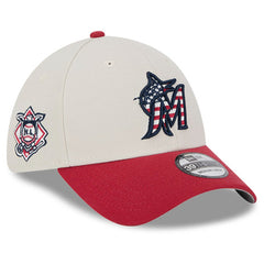 Miami Marlins New Era 2024 Fourth of July 39THIRTY Flex Hat | MLB Online