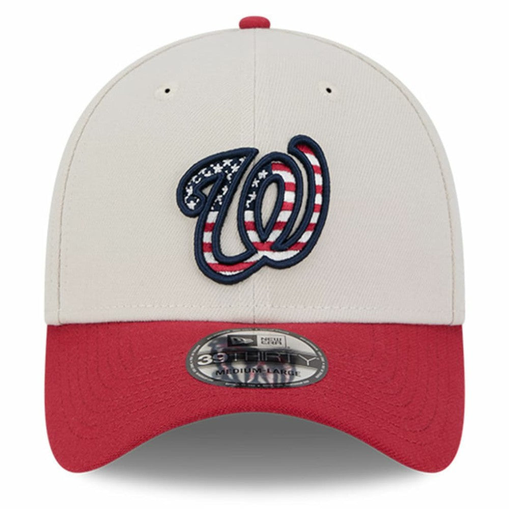 Washington Nationals New Era 2024 Fourth of July 39THIRTY Flex Hat | MLB Online