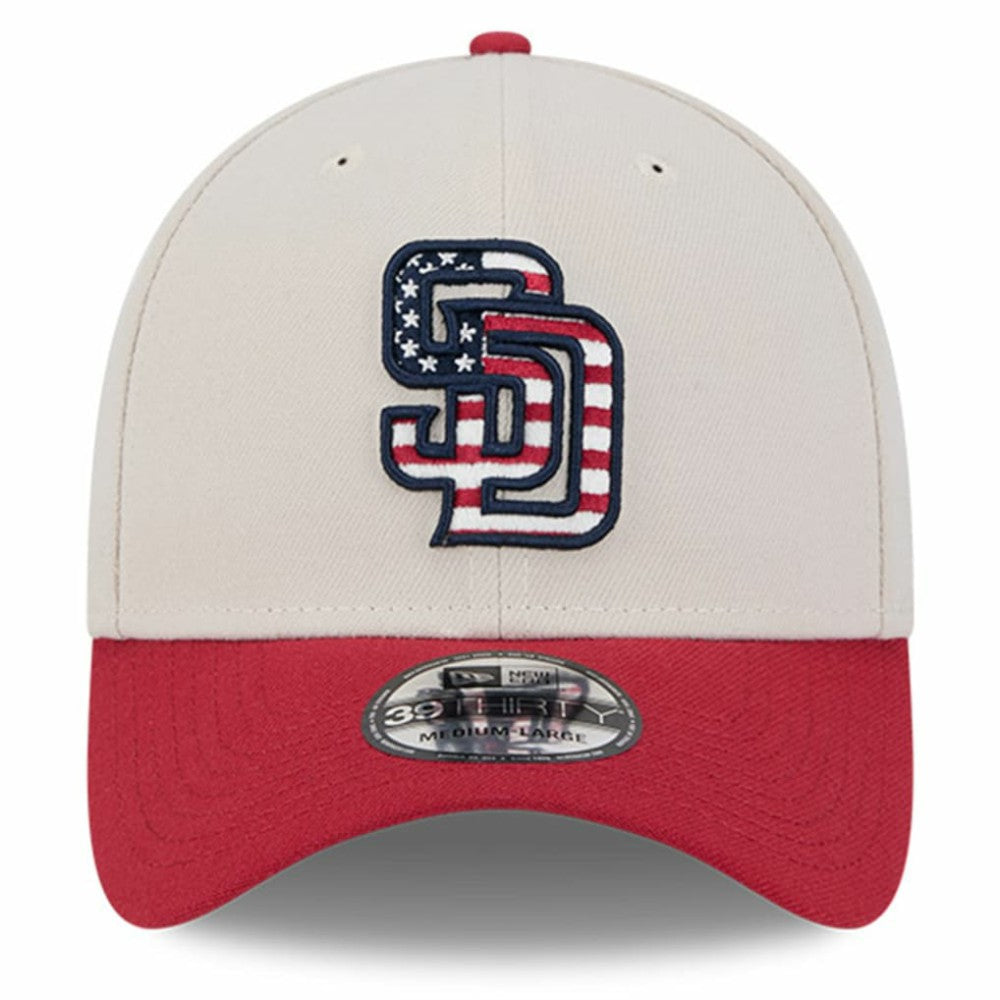 San Diego Padres New Era 2024 Fourth of July 39THIRTY Flex Hat | MLB Shop