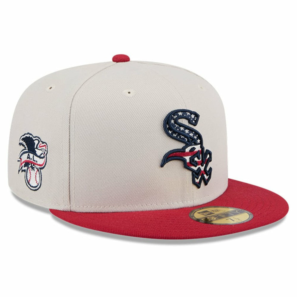 Chicago White Sox New Era 2024 Fourth of July 59FIFTY Fitted Hat | MLB Sale