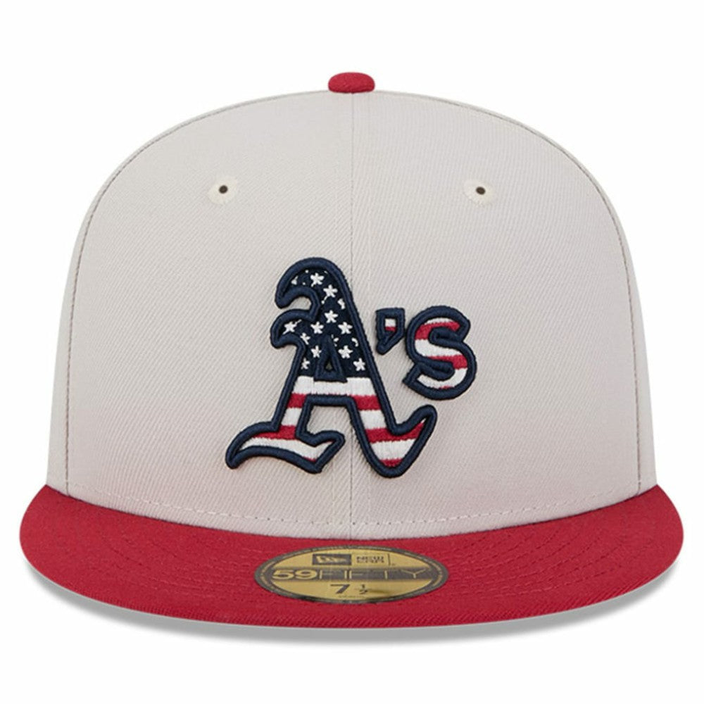 Athletics New Era 2024 Fourth of July 59FIFTY Fitted Hat | MLB Outlet