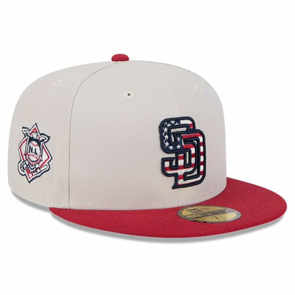 San Diego Padres New Era 2024 Fourth of July 59FIFTY Fitted Hat | MLB For sale