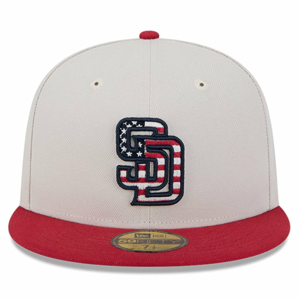 San Diego Padres New Era 2024 Fourth of July 59FIFTY Fitted Hat | MLB For sale