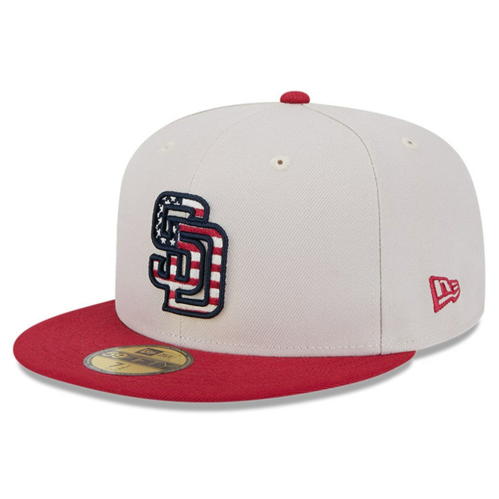 San Diego Padres New Era 2024 Fourth of July 59FIFTY Fitted Hat | MLB For sale