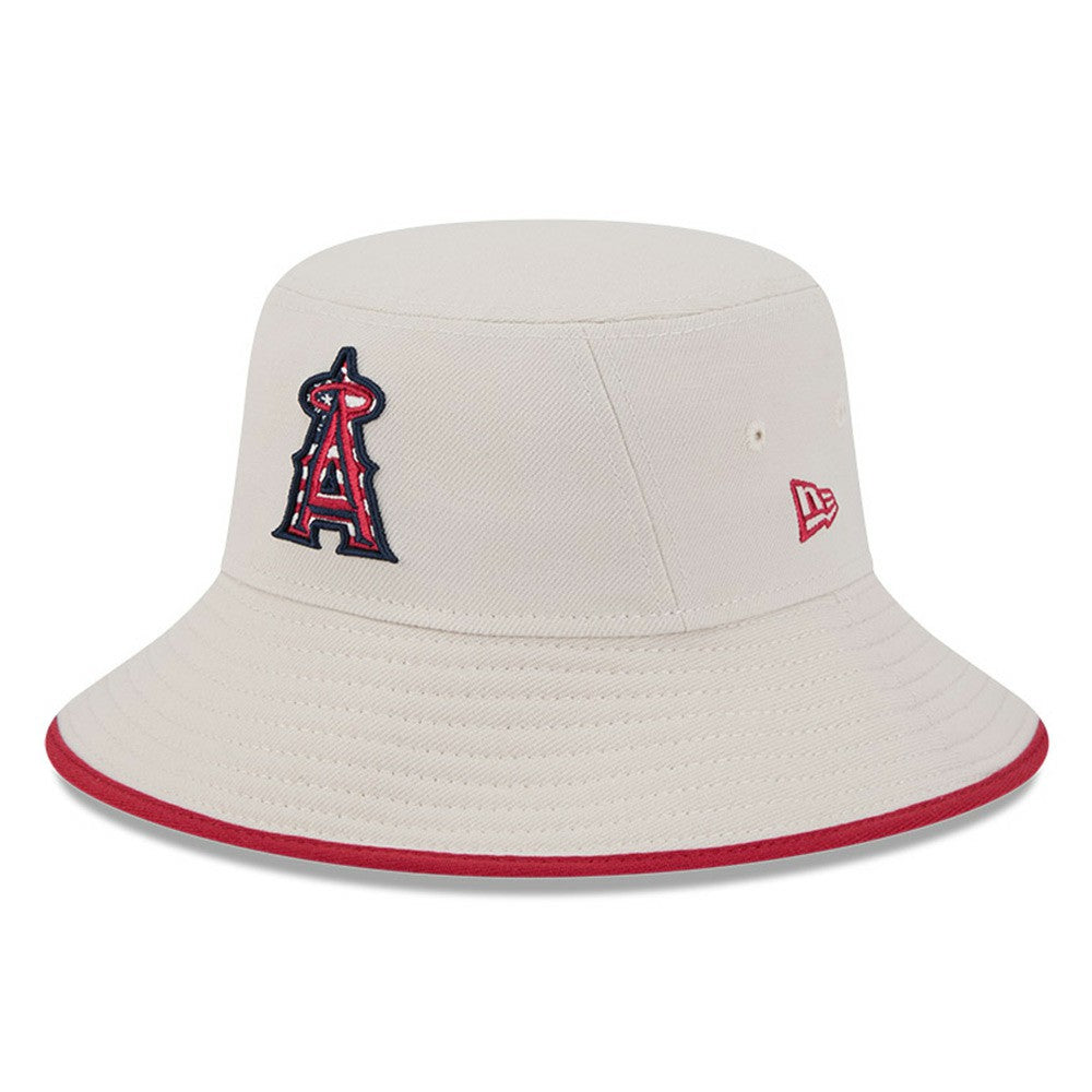 Los Angeles Angels New Era 2024 Fourth of July Bucket Hat | MLB Discount