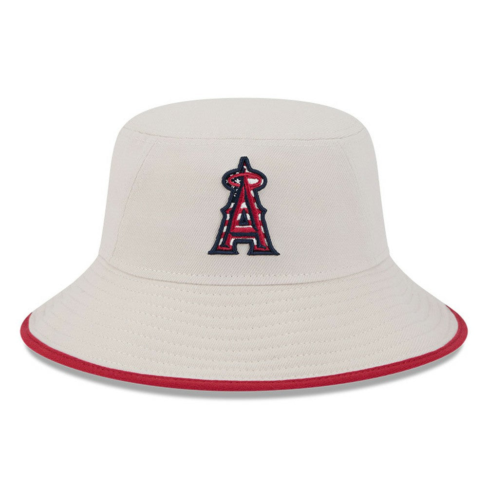 Los Angeles Angels New Era 2024 Fourth of July Bucket Hat | MLB Discount