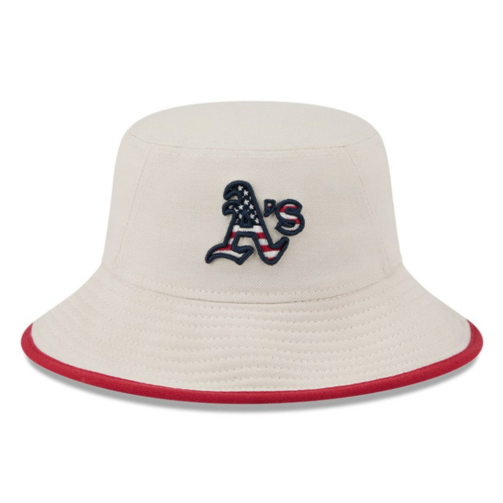 Athletics New Era 2024 Fourth of July Bucket Hat | MLB On Sale