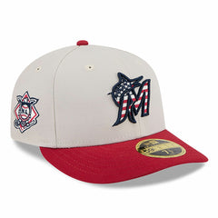 Miami Marlins New Era 2024 Fourth of July Low Profile 59FIFTY Fitted Hat | MLB Discount