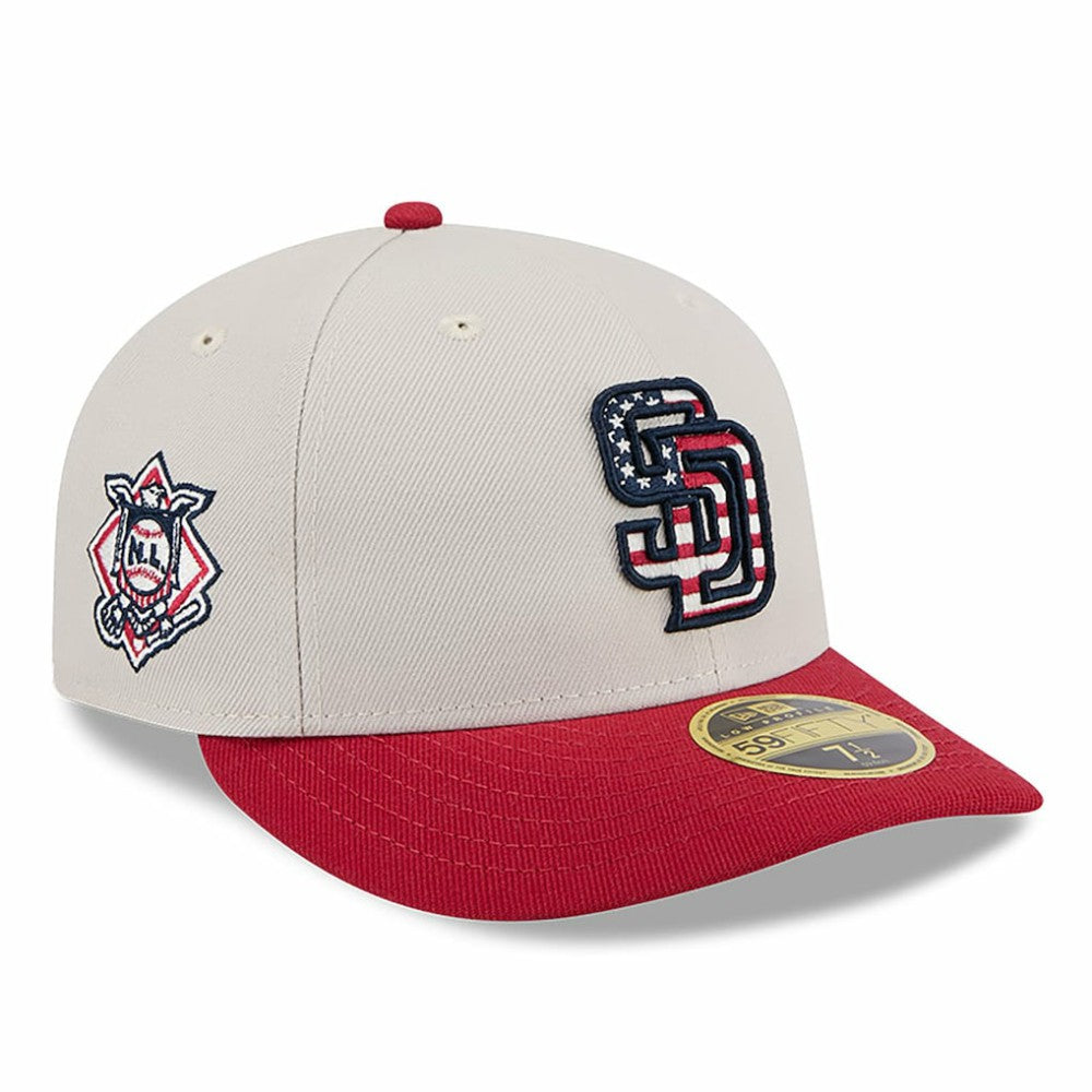 San Diego Padres New Era 2024 Fourth of July Low Profile 59FIFTY Fitted Hat | MLB Online