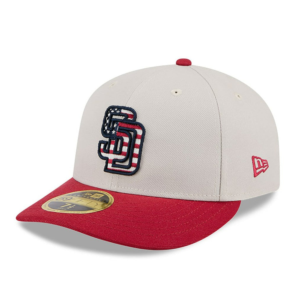 San Diego Padres New Era 2024 Fourth of July Low Profile 59FIFTY Fitted Hat | MLB Online