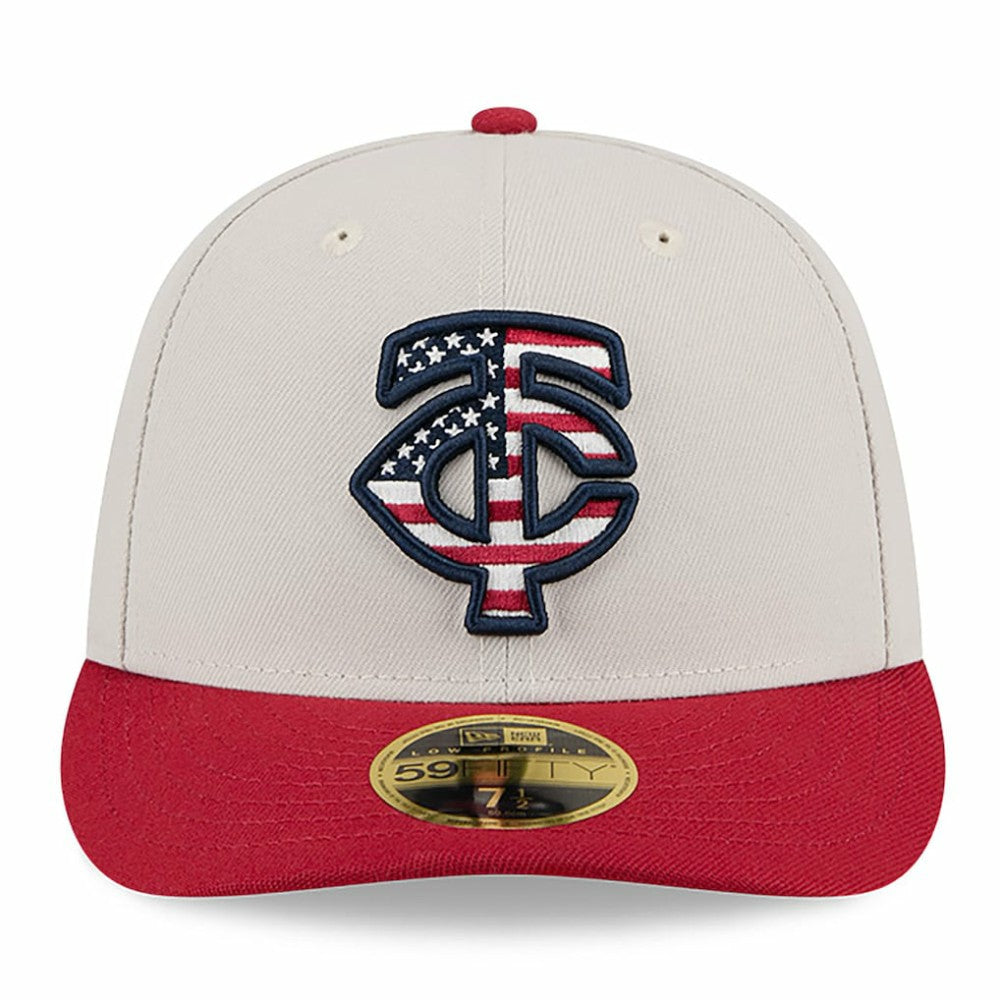 Minnesota Twins New Era 2024 Fourth of July Low Profile 59FIFTY Fitted Hat | MLB For sale