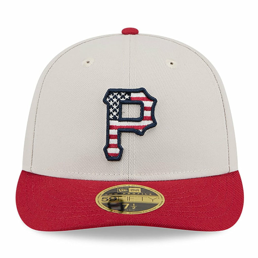 Pittsburgh Pirates New Era 2024 Fourth of July Low Profile 59FIFTY Fitted Hat | MLB Outlet