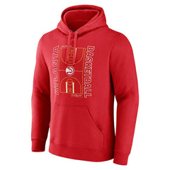 Atlanta Hawks Michelob Ultra Full Court Pullover Hoodie - Red outlet New