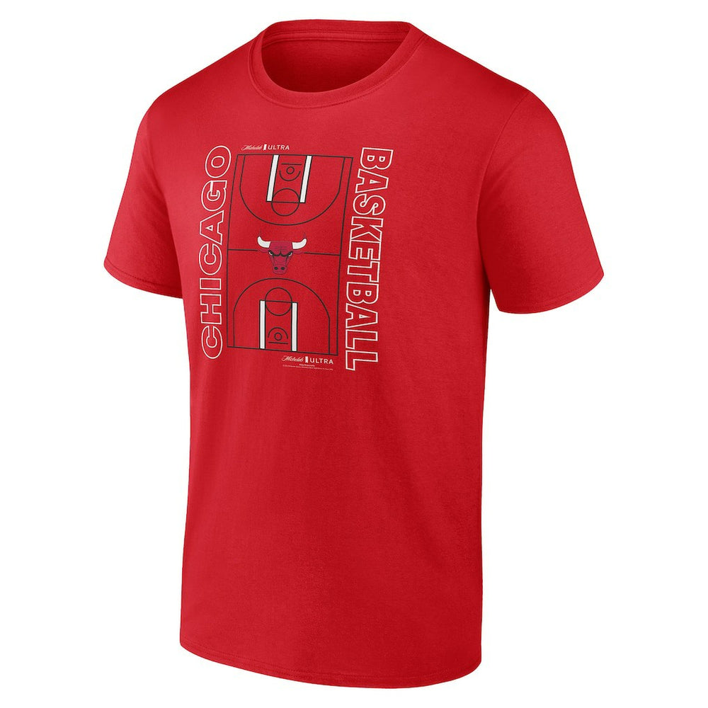 Chicago Bulls Michelob Ultra Full Court T-Shirt - Red for sale Discount