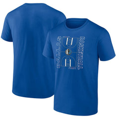 Dallas Mavericks Michelob Ultra Full Court T-Shirt - Blue for sale Online