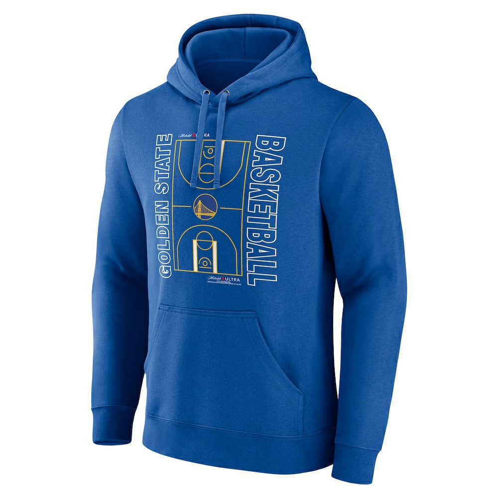 Golden State Warriors Michelob Ultra Full Court Pullover Hoodie - Royal online For Sale