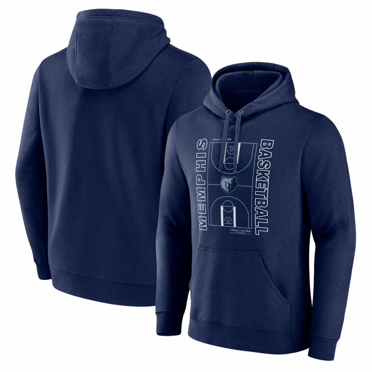 Memphis Grizzlies Michelob Ultra Full Court Pullover Hoodie - Navy shop Online