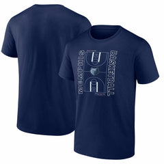 Memphis Grizzlies Michelob Ultra Full Court T-Shirt - Navy discount Online