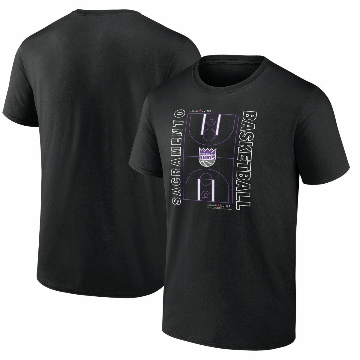 Sacramento Kings Michelob Ultra Full Court T-Shirt - Black outlet For Sale