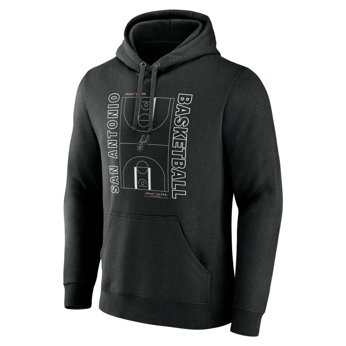 San Antonio Spurs Michelob Ultra Full Court Pullover Hoodie - Black discount Discount