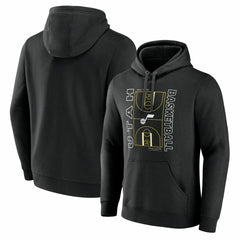 Utah Jazz Michelob Ultra Full Court Pullover Hoodie - Black for sale Online