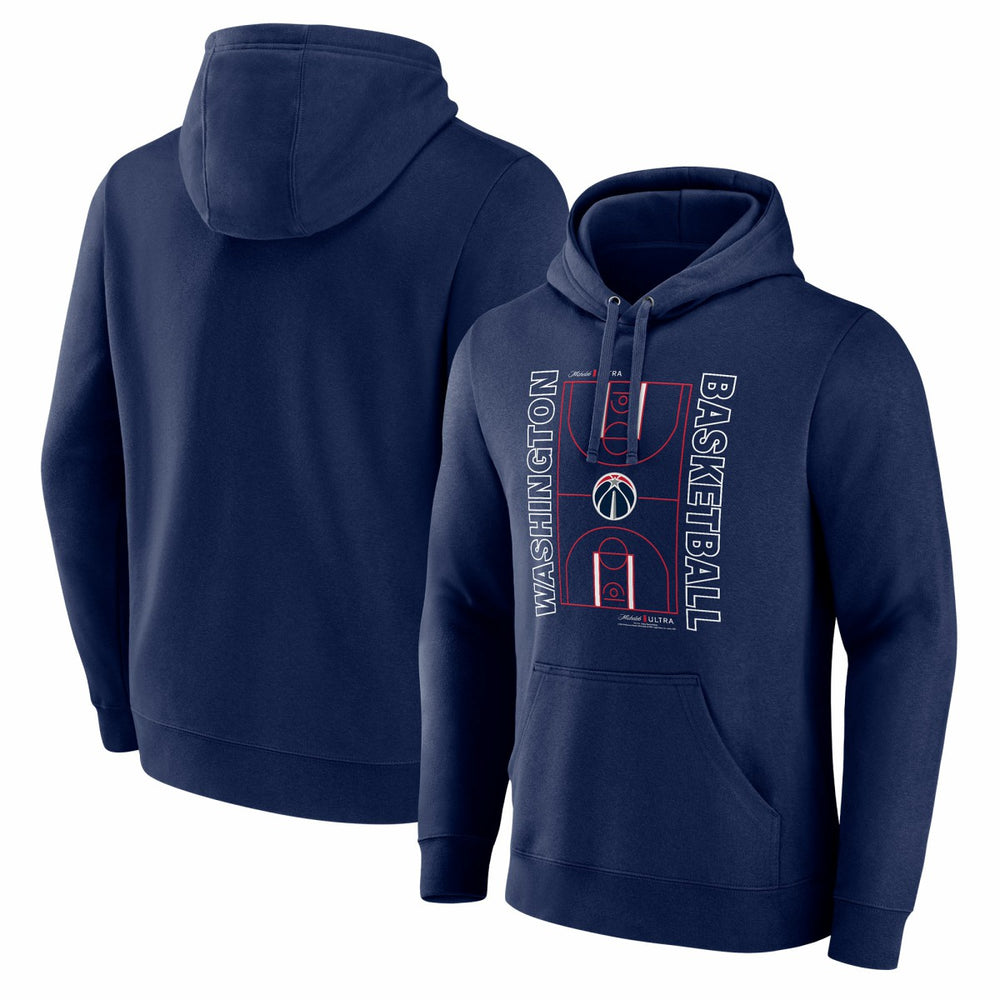 Washington Wizards Michelob Ultra Full Court Pullover Hoodie - Navy discount On Sale