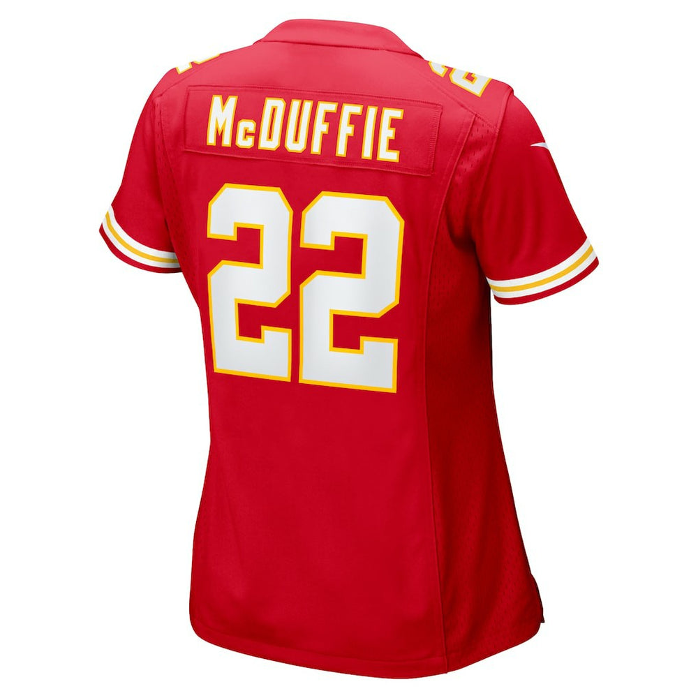 Kansas City Chiefs Nike Trent McDuffie  Women's Game Jersey