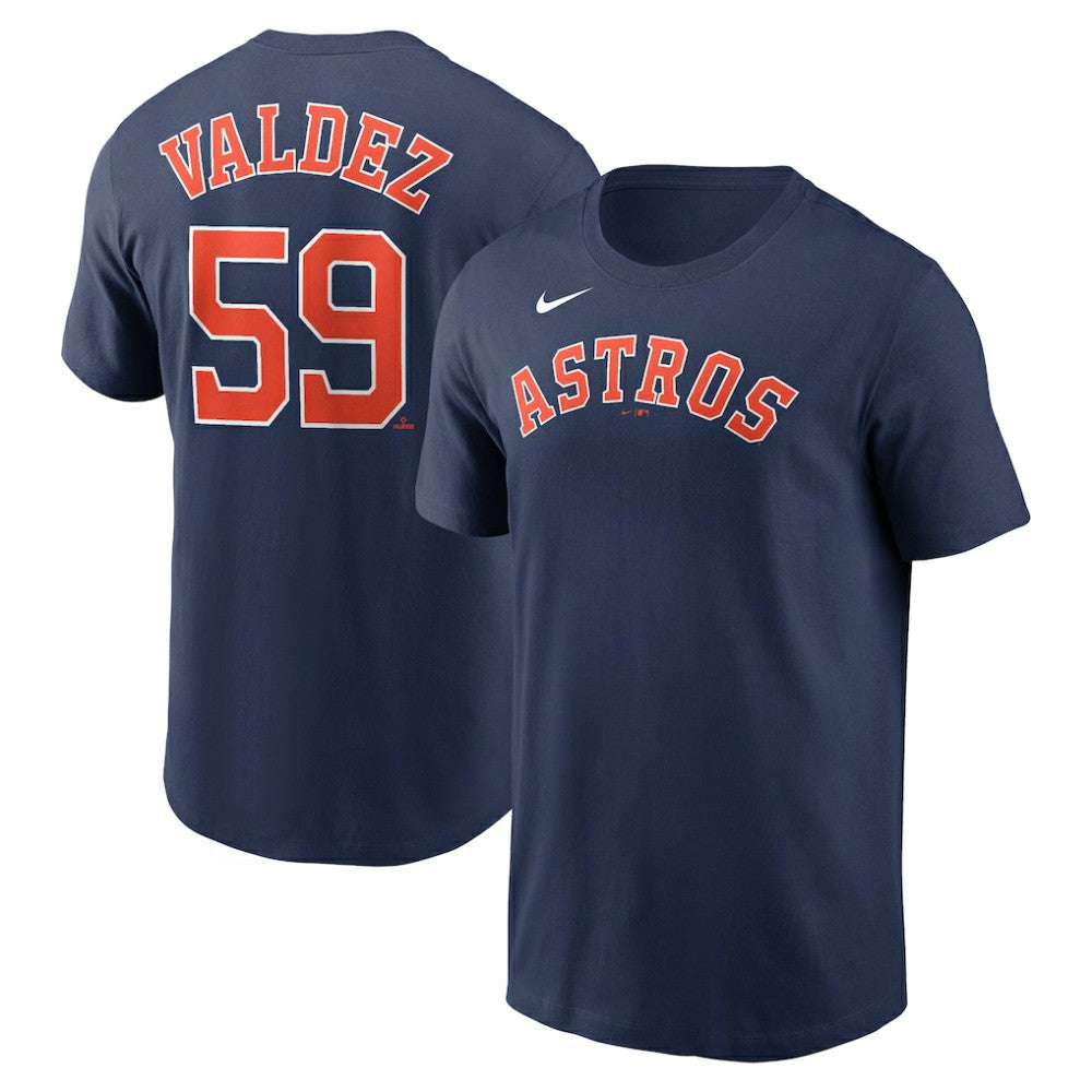 Framber Valdez Houston Astros Nike Fuse Name & Number T-Shirt | MLB Shop