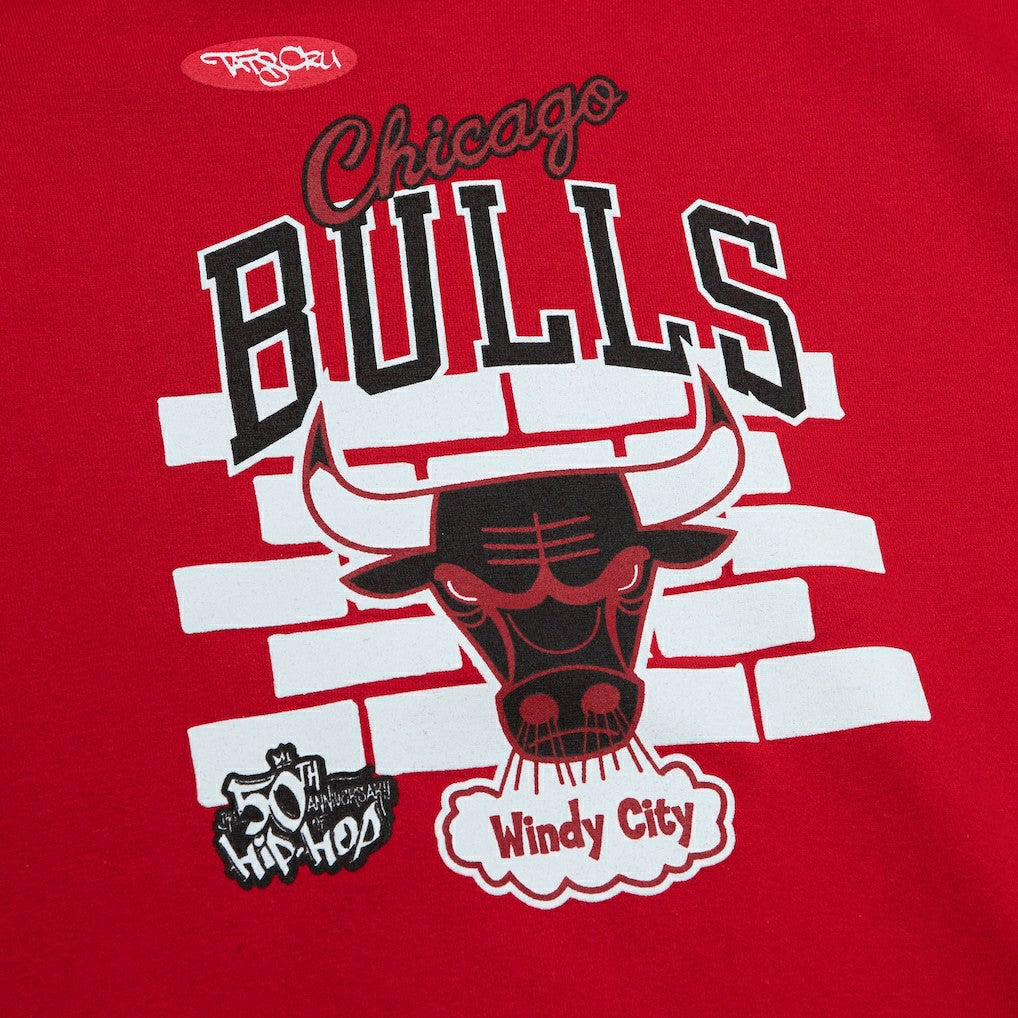 Chicago Bulls x Tats Cru Hardwood Classics Brick Pullover Hoodie sale On Sale