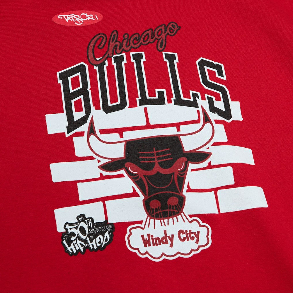 Chicago Bulls x Tats Cru Hardwood Classics Brick Pullover Hoodie sale On Sale